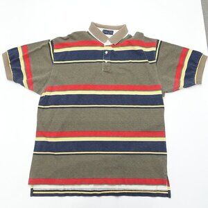 River City Trading Co Polo Shirt Mens Sze XL Multicolor Cotton Short Sleeve